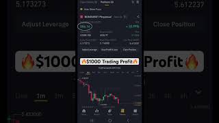 1000 Trading Profit  1 Minute Scalping  Binance Futures Trading [upl. by Barta355]