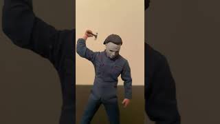 Posing Micheal myers With Ben tramer michealmyers halloween halloween2 actionfigure [upl. by Letnoj]