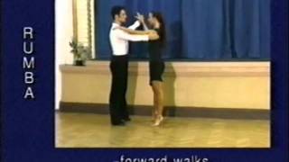 Rumba dance steps 03 Forward walks [upl. by Torrey]