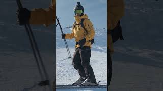 A Tip to Improve Your Freeride Turns on Skis  shorts [upl. by Aynav]