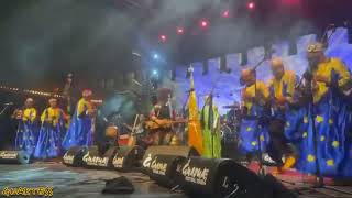 Festival gnaoua Essaouira Màalema Hind Ennaira amp Màalem Simohmed boumazough🎙🎵 Music of morocco [upl. by Ahtnamas]