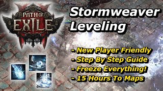 PoE 2 StormweaverSorceress Comet 15h Campaign Leveling Guide [upl. by Hako]