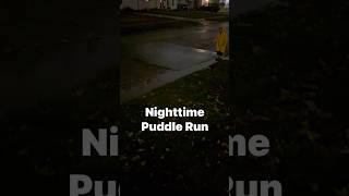 Nighttime Puddle Run toddlers adorable cute toddleractivities [upl. by Lennej]