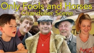 Only Fools and Horses Reaction Chandelier Scene Head Spread [upl. by Bethesde929]