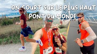 Vlog  On court sur le plus haut pont autoroutier du monde  237km et 500m de d S [upl. by Lampert]