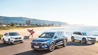 2019 Skoda Kodiaq vs 2019 Kia Sorento vs 2019 Hyundai Santa Fe [upl. by Htebasile405]