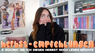 diese bücher solltet ihr im herbst lesen amp mein herbst tbr 🍂✨🧡 [upl. by Leavy]