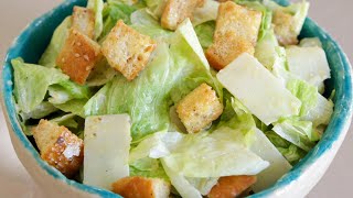 Classic Caesar Salad Recipe [upl. by Aseeram]