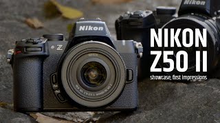 Nikon Z50 II Showcase First Impressions Feels like a tiny Z9 [upl. by Eynenihc10]