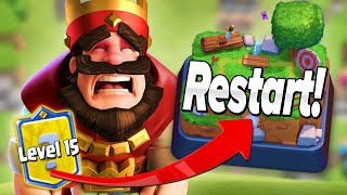 Maxed Player Returns to Arena 1 in Clash Royale [upl. by Yssirk784]