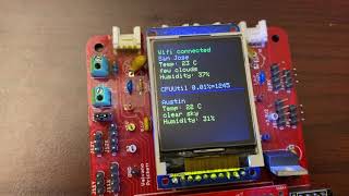 Embedded System RTOS  Running the Weather App UT Austin  EE445M [upl. by Raimund]