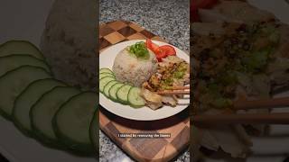 hainaneseish chicken thigh amp rice made by NOT nara smith [upl. by Nelad]