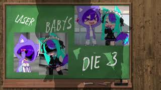 cry baby  memetrend  FT Skye Light Sora Charli Erza Zach Gabby and Kat  gacha club [upl. by Radnaxela]