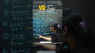 VR Tricks to Remember Examples of Secondary Metabolites  Class 11 Shorts PWKannada [upl. by Scottie285]