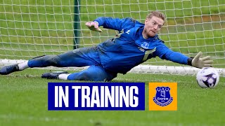 TOFFEES TRAIN FOR PALACE  Everton v Crystal Palace preparations [upl. by Peppi]