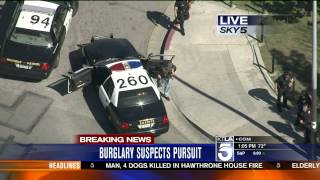 Burglary Suspects High Speed Chase South LA Part 2 [upl. by Adnofal]