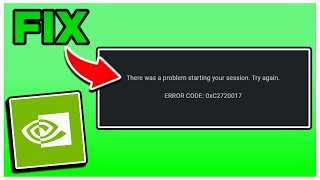 How to FIX quotThere was a Problem Starting Your Sessionquot on GeForce NOW [upl. by Enelcaj]