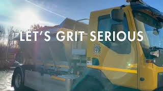 Lets grit serious  the when where why and how we grit in St Helens Borough [upl. by Ynoffit]