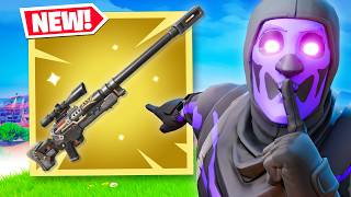 fortnite added a NEW SNIPER [upl. by Lierbag787]