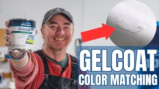 How to Color Match Gelcoat made EASY Expert Tips amp Tricks Revealed [upl. by Remark118]