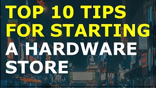 How to Start a Hardware store Business  Free Hardware store Business Plan Template Included [upl. by Sutphin]