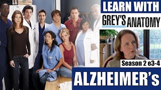 What is Alzheimer’s  Learn with Grey’s Anatomy S02E03 [upl. by Jasik]