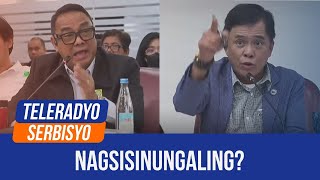 ExPDEA chief cited in contempt for ‘lying’ in quadcom probe  Teleradyo Serbisyo 12 December 2024 [upl. by Angelico274]