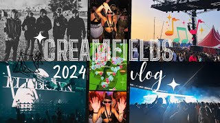 CREAMFIELDS VLOG  2024 coach travel camping amp chaos [upl. by Dihaz]