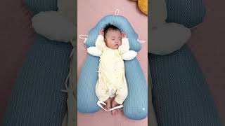 Worried About Babys Head Shape Try the Baby Sleeping Pillow to Prevent Flat Head BabyCare [upl. by Haiacim421]