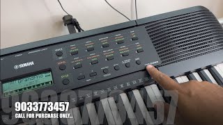 YAMAHA PSR E283 INDIAN UNBOXING AND PHYSICAL OVERVIEW  9033773457 [upl. by Vinna]