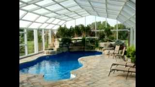 Retractable Pool Enclosures by Covers in Play [upl. by Ihsorih884]