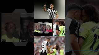 A deserved red card 🔴 newcastleunited nufc football premierleague schär southampton [upl. by Neysa]