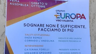 VIBO VALENTIA  EUROPA INCONTRO CON ON RICCARDO MAGI [upl. by Nivrehs]