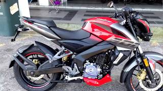 Modenas Pulsar NS200 standard sound  2017 [upl. by Essie538]