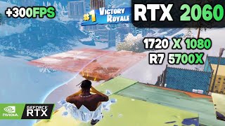 Fortnite Chapter 5  RTX 2060 6GB  R7 5700X  1720 X 1080 Performance Mode [upl. by Humpage]