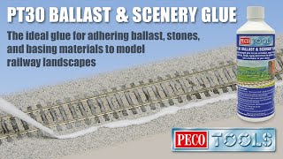 PRECISION GLUING The allnew PECO Tools Ballast amp Scenery Glue [upl. by Marlea]