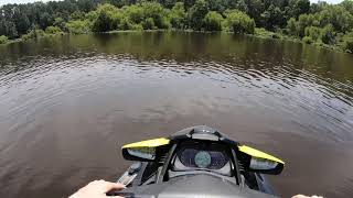 2015 SeaDoo RXT 260 first ride [upl. by Vivie]