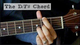 The DF Chord EASY VERSION  Guitar Tutorial [upl. by Madox]