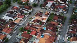 Drone sobrevoando a Praia do Aruan em CaraguatatubaSp  Jan2023 [upl. by Eberhart]