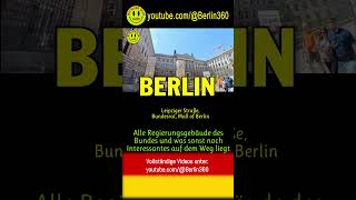 Leipziger Straße Bundesrat Mall of Berlin Verfassungsorgan Ländervertretung berlin360 [upl. by Eenttirb]