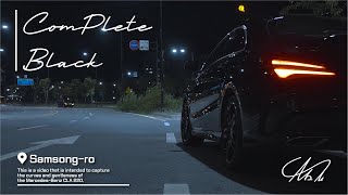 NBSN Mercedes CLA 220  CAR Cinematic  ComPlete Black [upl. by Idisahc]