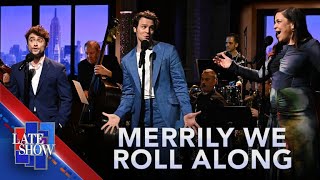 “Old Friends”  Cast of “Merrily We Roll Along” Daniel Radcliffe Jonathan Groff amp Lindsay Mende… [upl. by Jan]