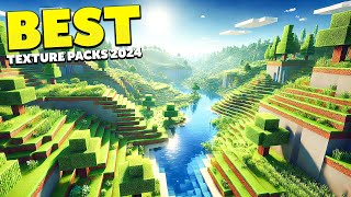 Top 10 Minecraft Texture Packs for 2024 [upl. by Issor127]