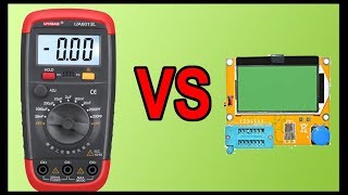 Component tester vs LCR meter [upl. by Mellins]