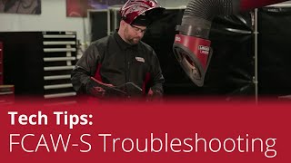 Tech Tips SelfShielded Flux Cored Arc Welding FCAWS Troubleshooting [upl. by Huan479]