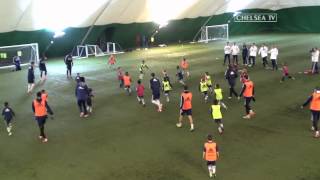 Epic Chelseas First Team Take On the Academy Under8s [upl. by Llehsyt]