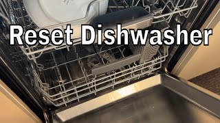 How to Reset a Dishwasher [upl. by Scheck]