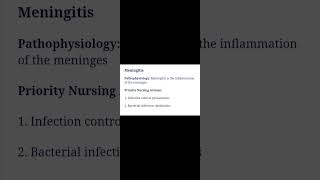 Meningitis Neurological Disorders [upl. by Atin]