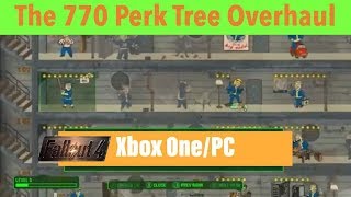 Fallout 4 Xbox OnePC ModsThe 770 Perk Tree Overhaul [upl. by Ennailuj777]