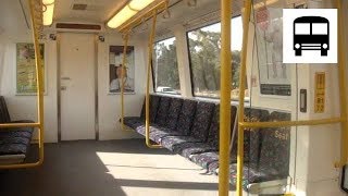 Transperth Trains BSeries EMU Batch One  Canning Bridge to Esplanade Mandurah Line Perth [upl. by Erde]